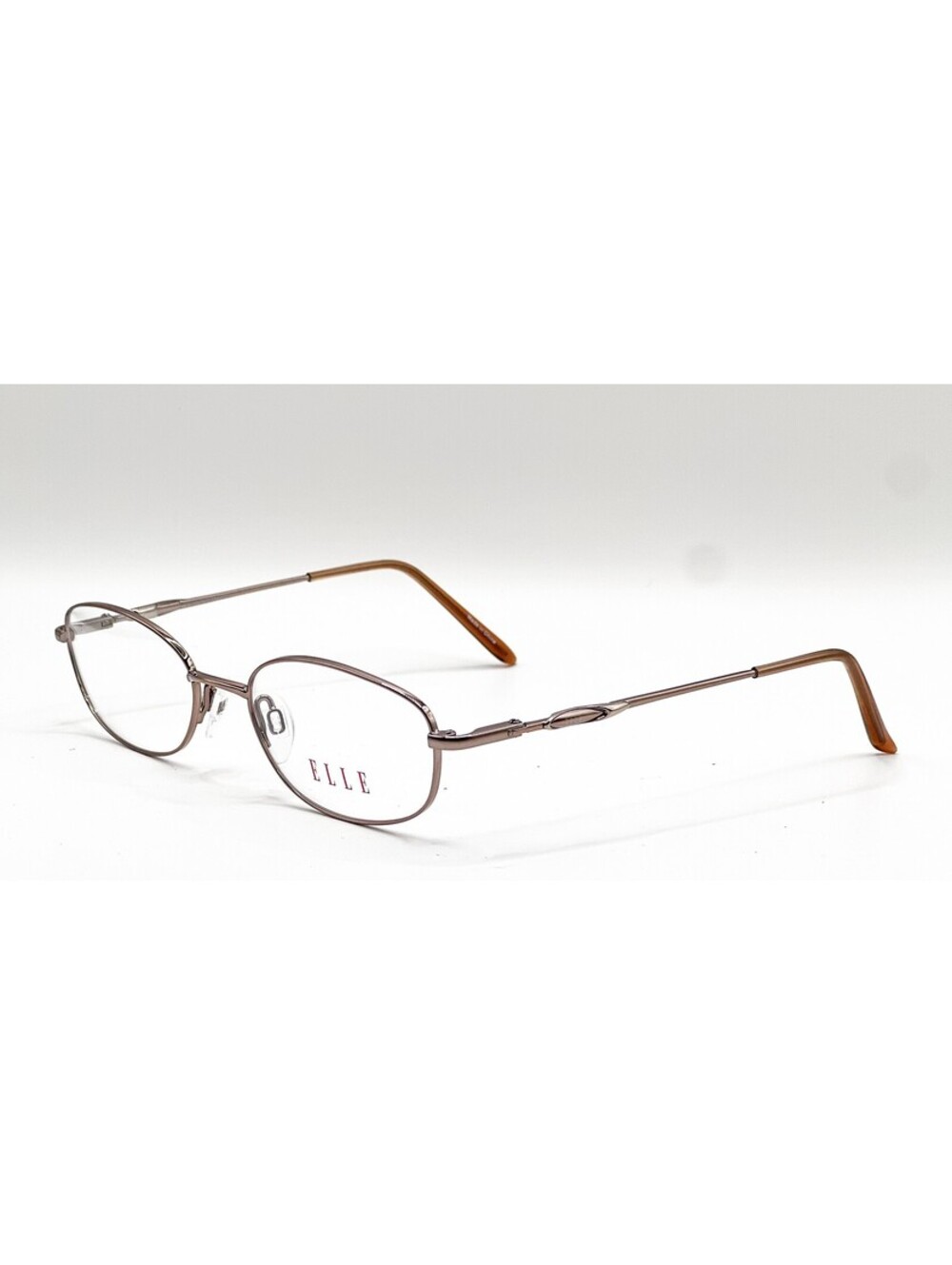 Elle EL18534 BR Brown Square Authentic Eyeglass Frames 50-18